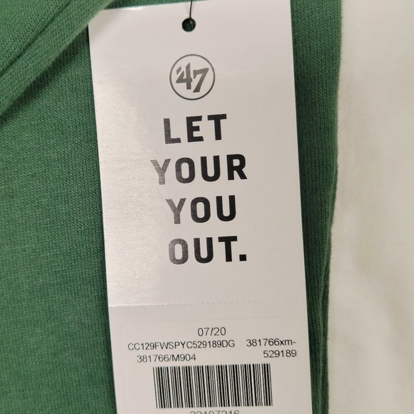 47' Brand USF College Hoodie Green Sz L Women NWT - Picture 5 of 6